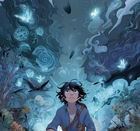 奇幻冒险题材作品条目《第七座浮岛》封面